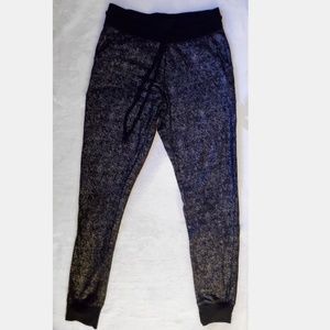 Mossimo black and silver sweat pants